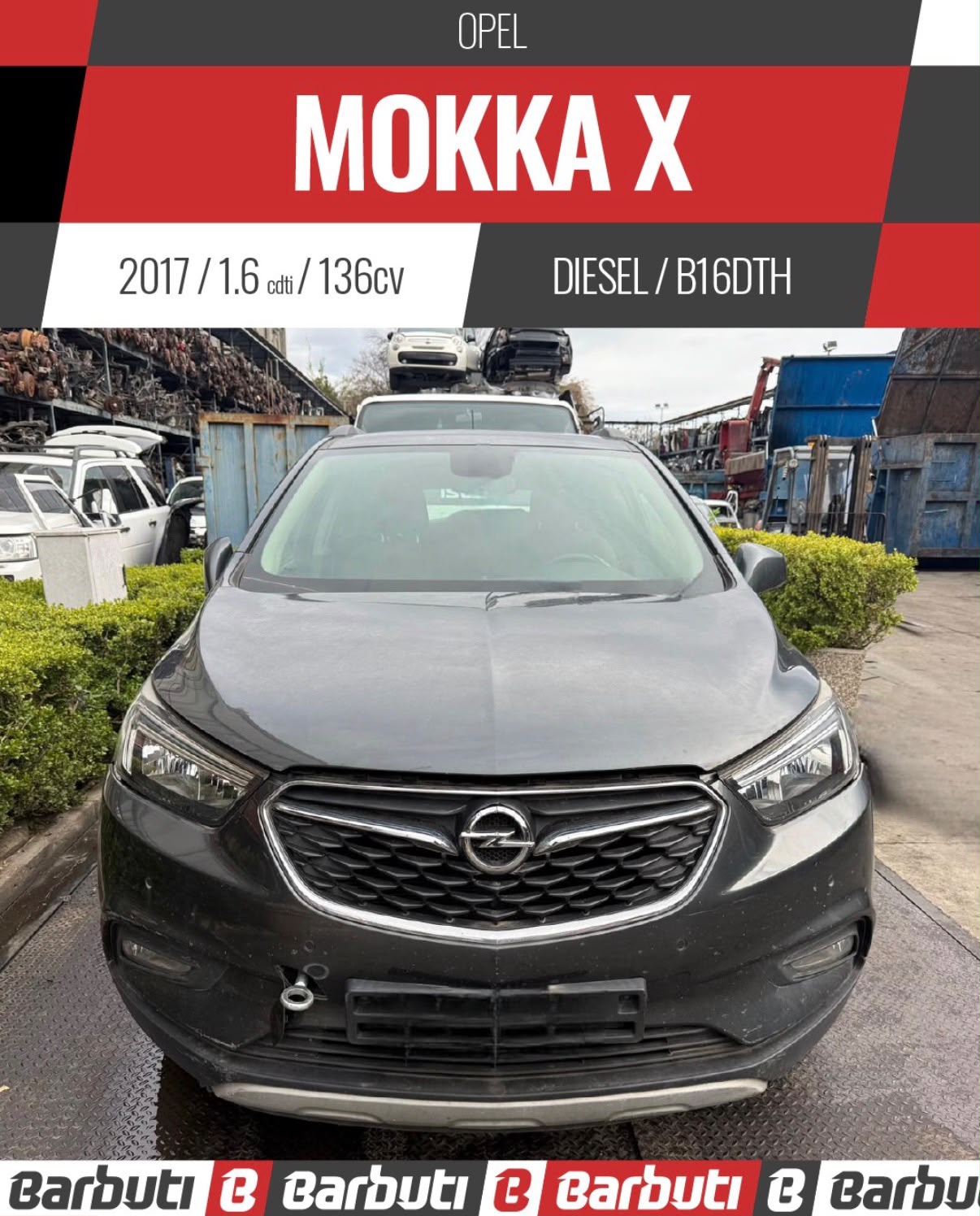 Ricambi usati OPEL Mokka X Serie (12>19)