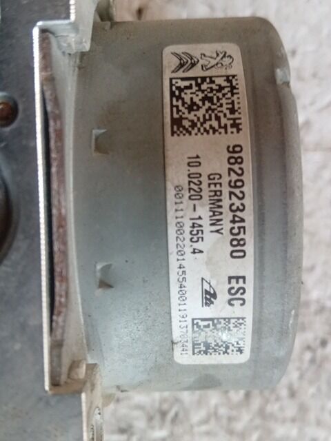 CENTRALINA ABS PEUGEOT 2008 2019 ATE 10022014554 — foto 3