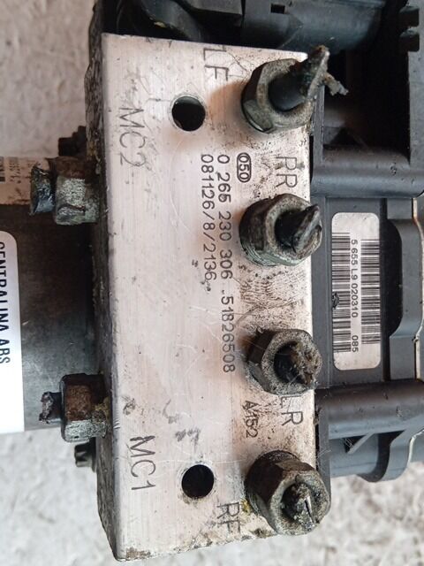 CENTRALINA ABS CON ESP FIAT GRANDE PUNTO 2008 1.3 MULTIJET BOSCH 0265230306 — foto 2
