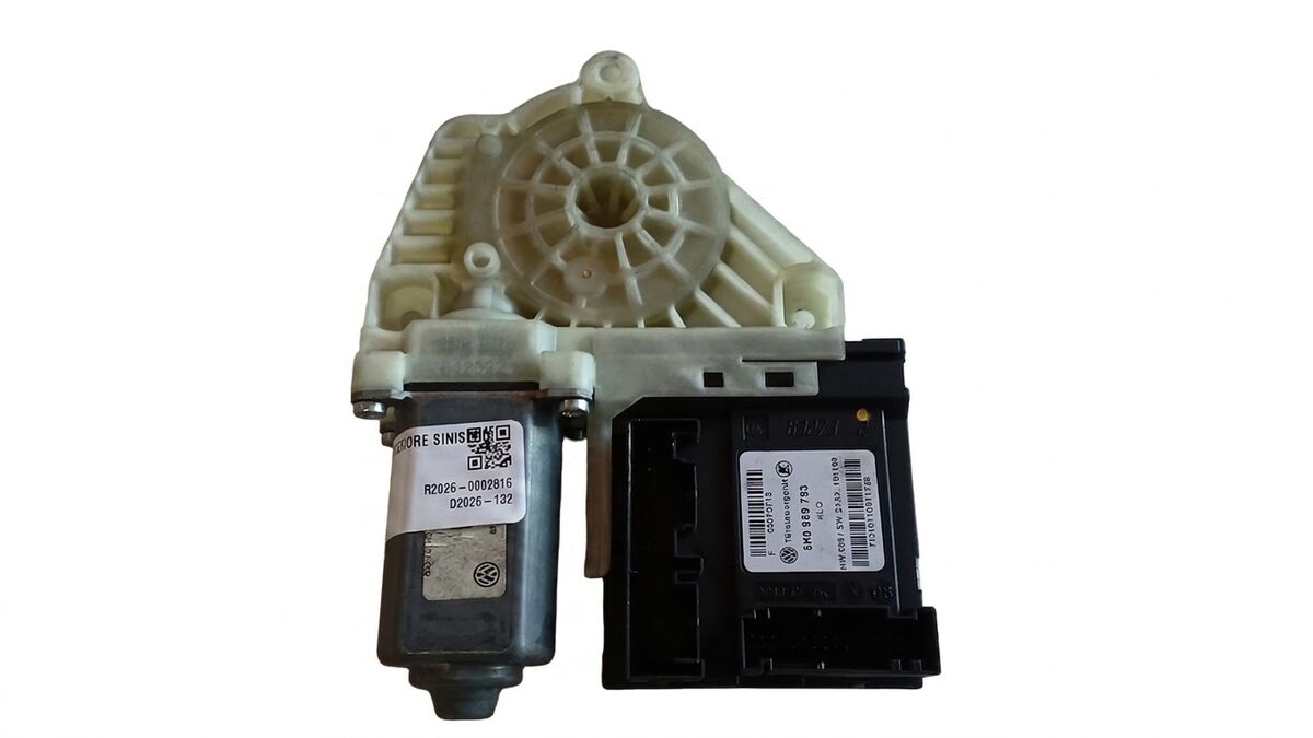 MOTORINO ALZACRISTALLO ANTERIORE SNISTRO VOLKSWAGEN GOLF 6 2009 5K0959701D — foto 3