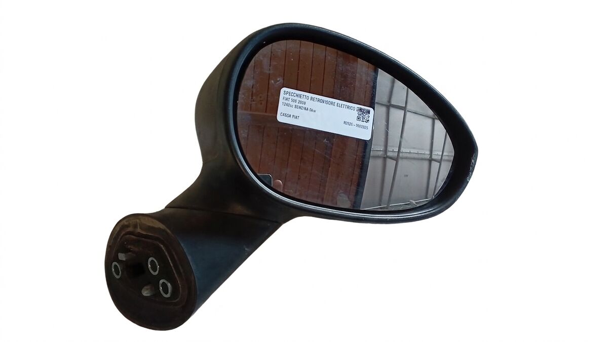 SPECCHIO DESTRO FIAT 500 2008 ELETTRICO 3 PIN