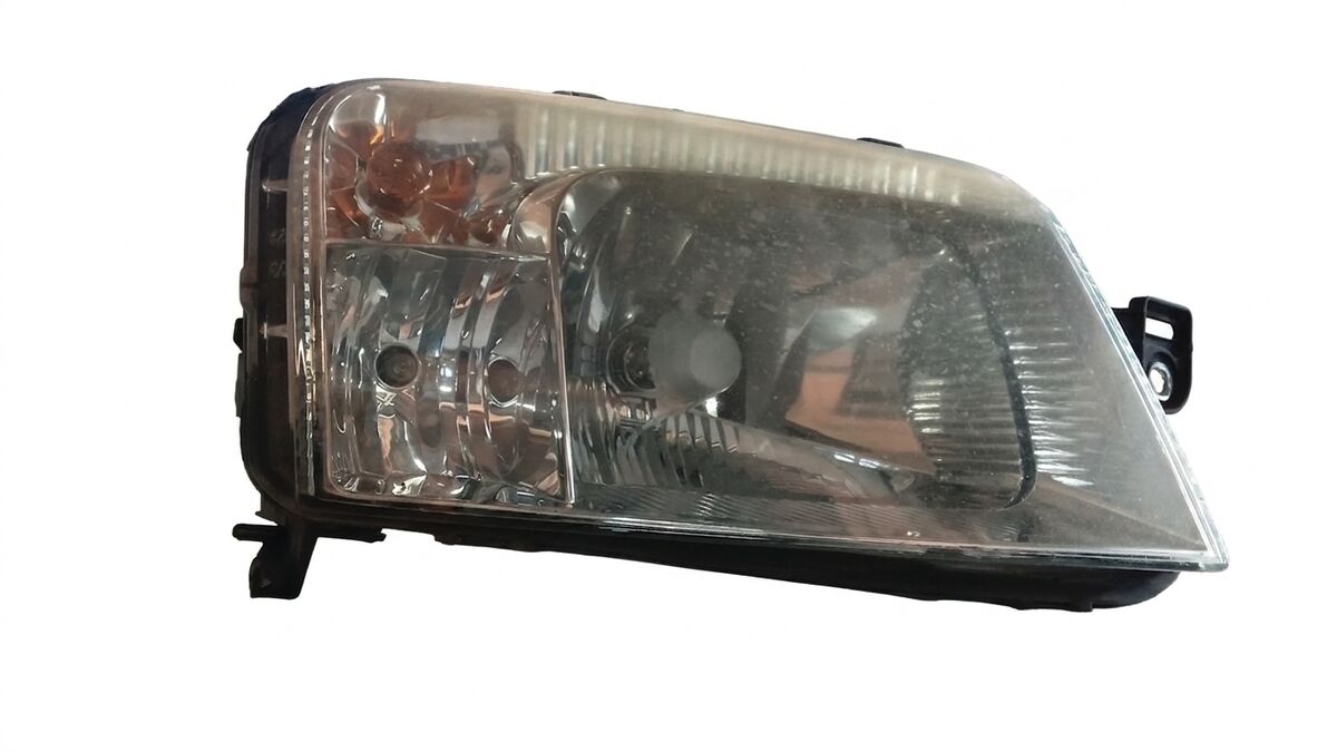FARO DESTRO FIAT PANDA 2006 OPACO PRESA BIANCA