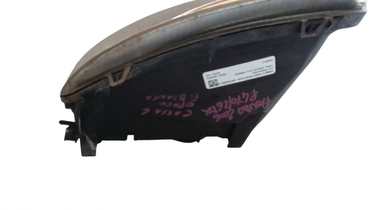 FARO DESTRO FIAT PANDA 2006 OPACO PRESA BIANCA — foto 4