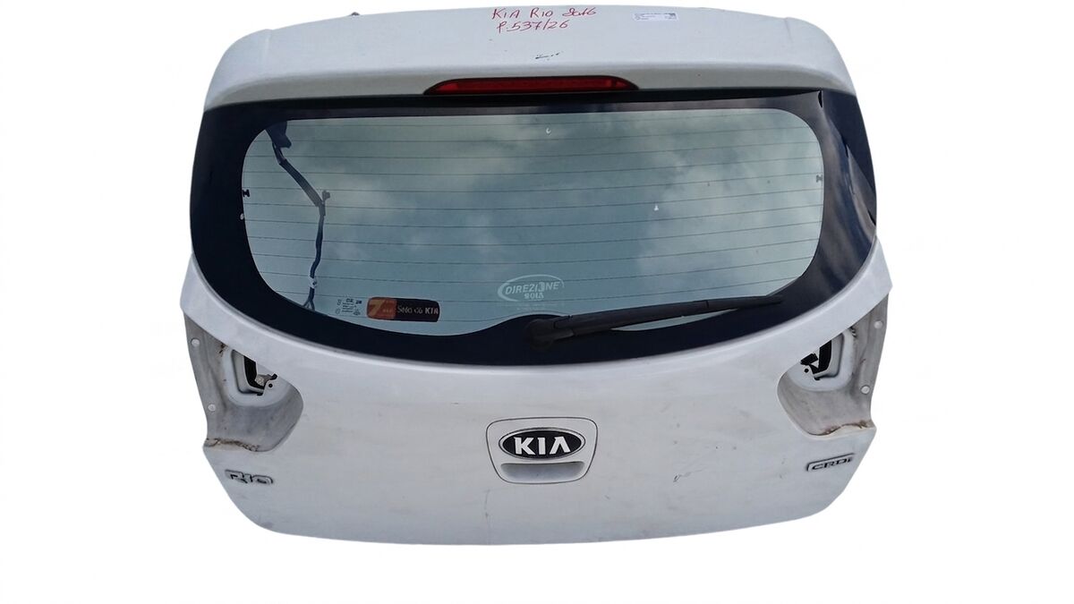 PORTELLONE KIA RIO 2016 BIANCO