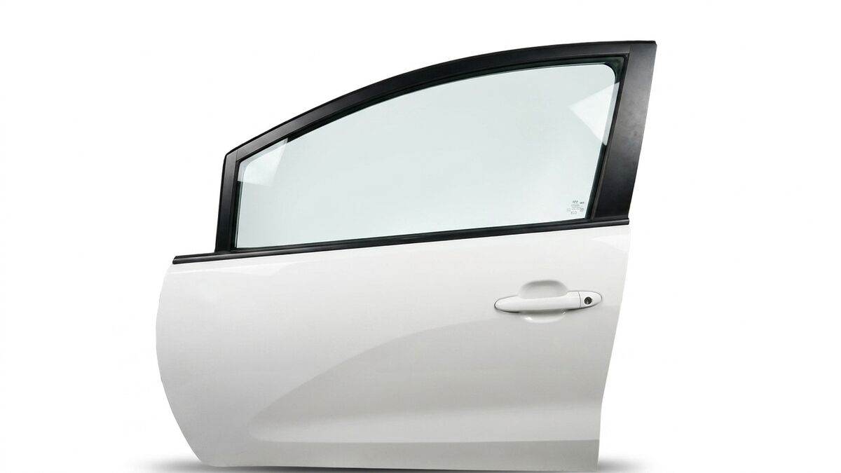 PORTA ANTERIORE SINISTRA KIA RIO 2016 BIANCA — foto 4