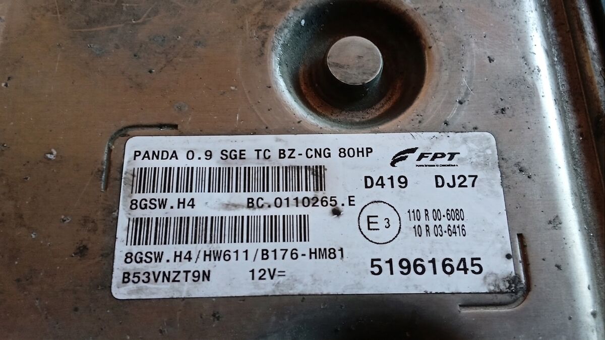 KIT ACCENSIONE FIAT PANDA 2013 900 TWINAIIR BENZ/MET 8GSWH4 - 51961645 — foto 2