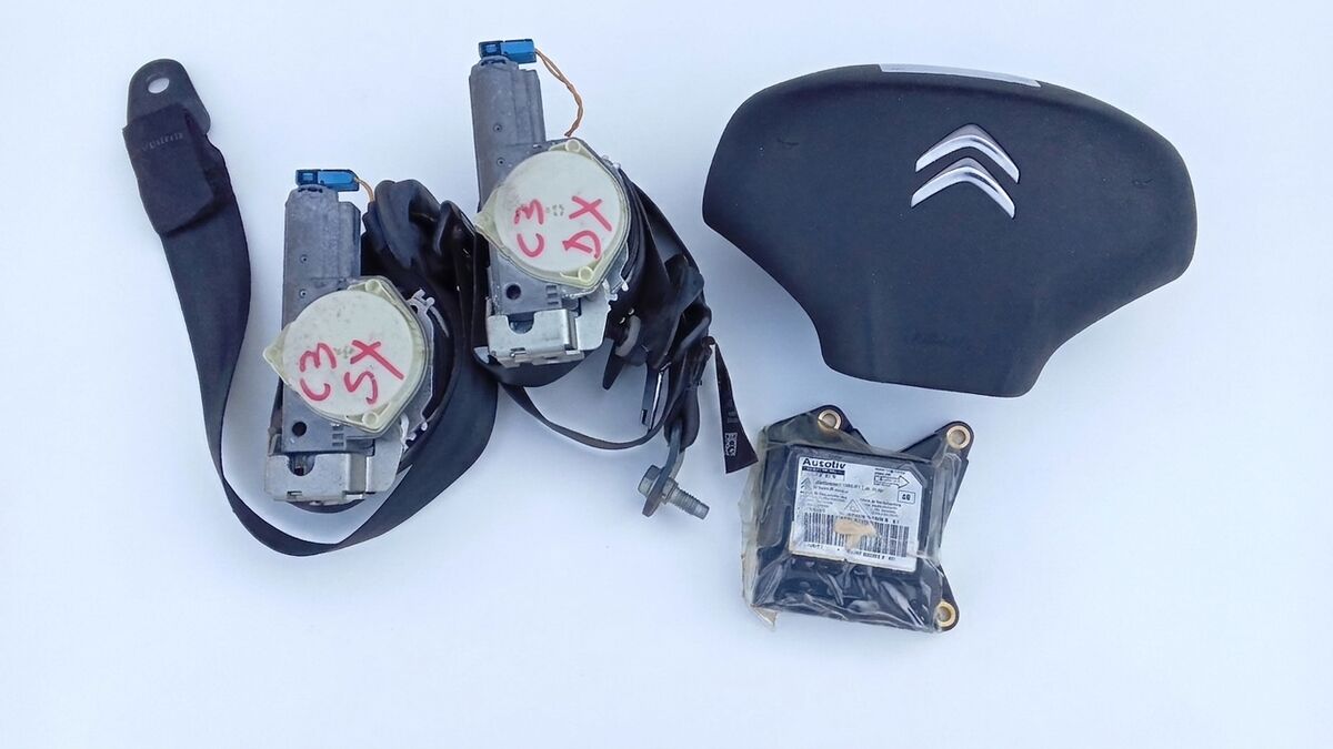 KIT AIRBAG COMPLETO CITROEN C3 2012 — foto 3