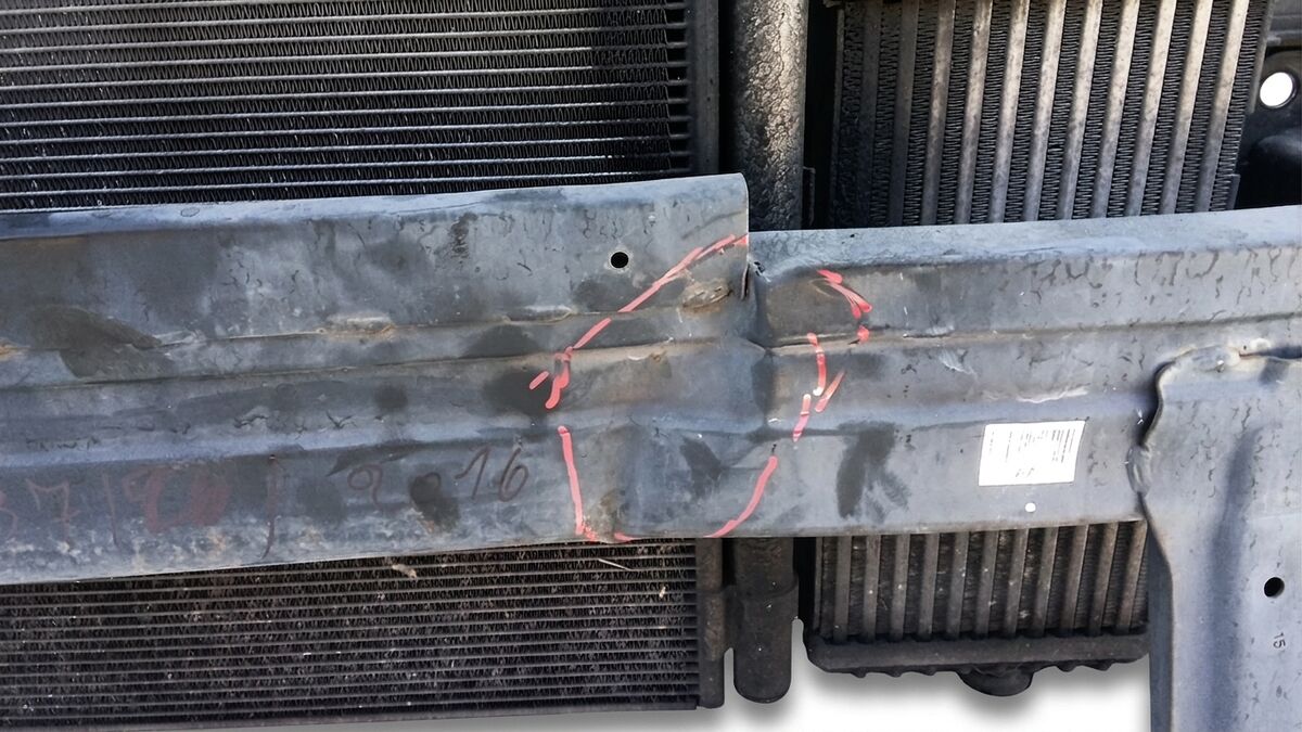 OSSATURA RIVESTIMENTO ANTERIORE KIA RIO 2016 1.1 CRDI COMPLETA DI RADIATORI — foto 2