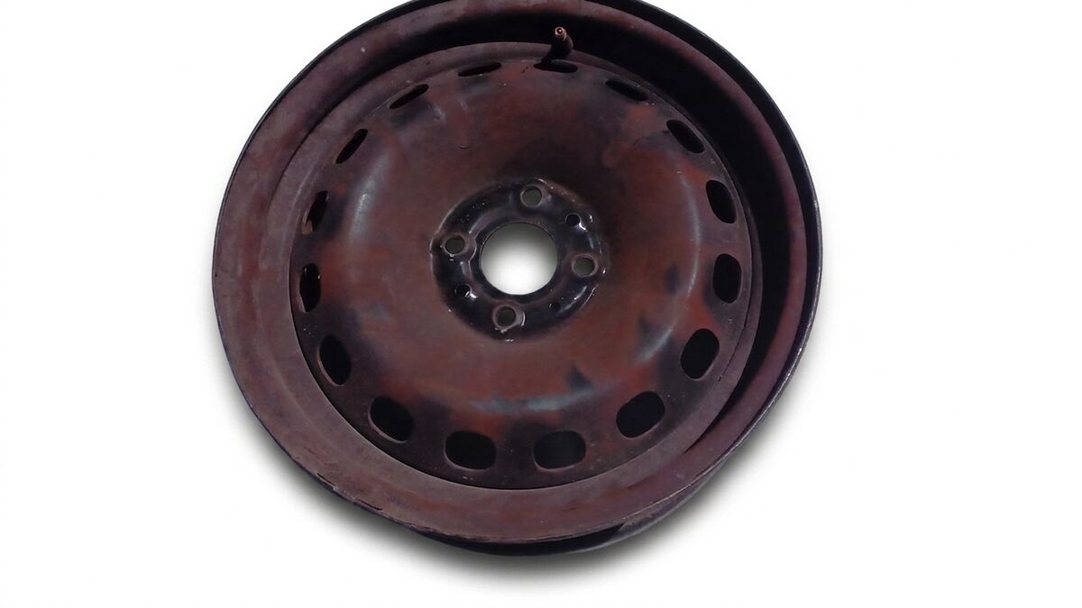 CERCHIO 15 FIAT PANDA 2013 IN FERRO — foto 2