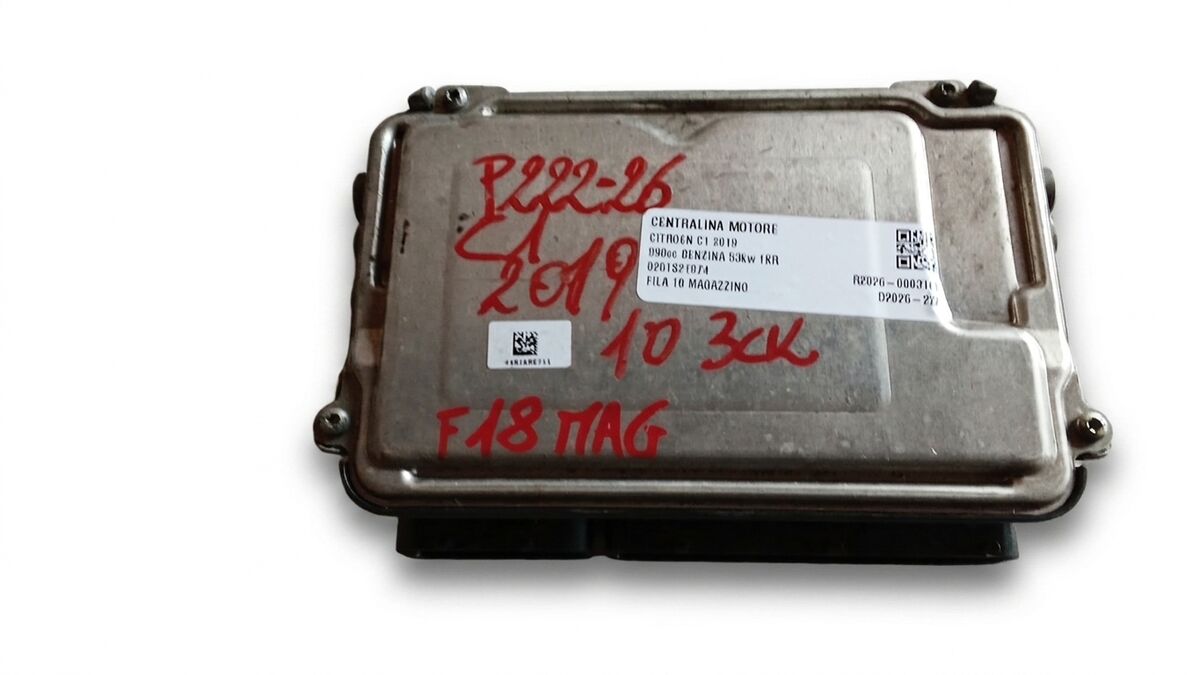 CENTRALINA MOTORE CITROEN C1 2019 1.0 BENZ. BOSCH 0261S21974 — foto 2