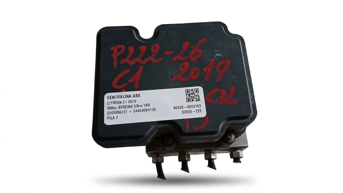 CENTRALINA ABS CITROEN C1 2019 1.0 BENZ. BOSCH 0265956731 - 0445400H130 — foto 15