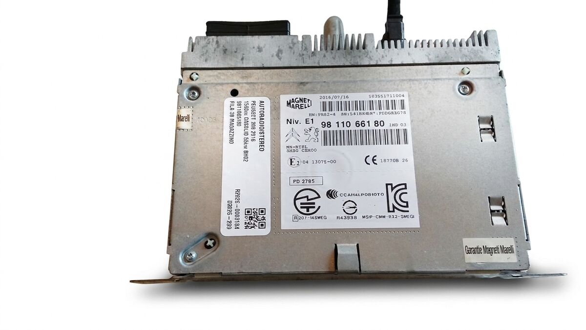 STEREO PEUGEOT 208 2016 9811066180