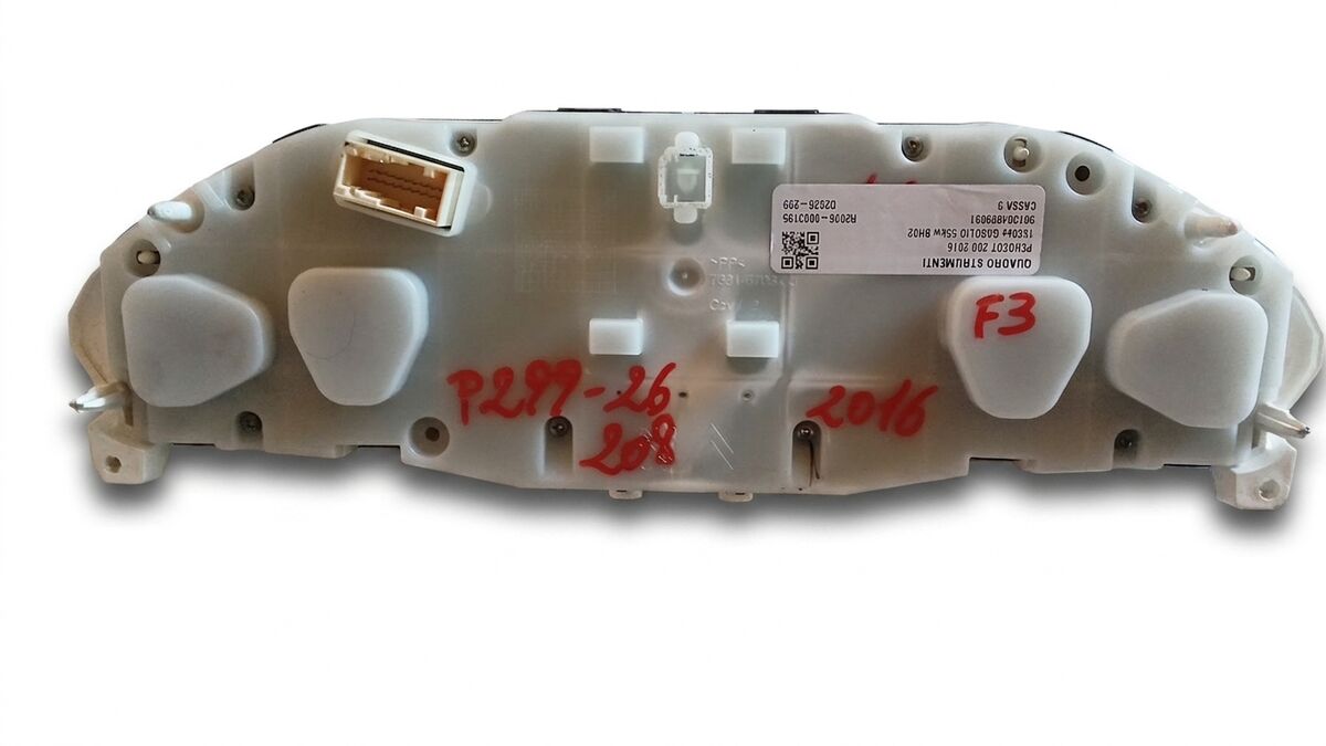 QUADRO STRUMENTI PEUGEOT 208 2016 1.6 HDI 981384898001 — foto 2