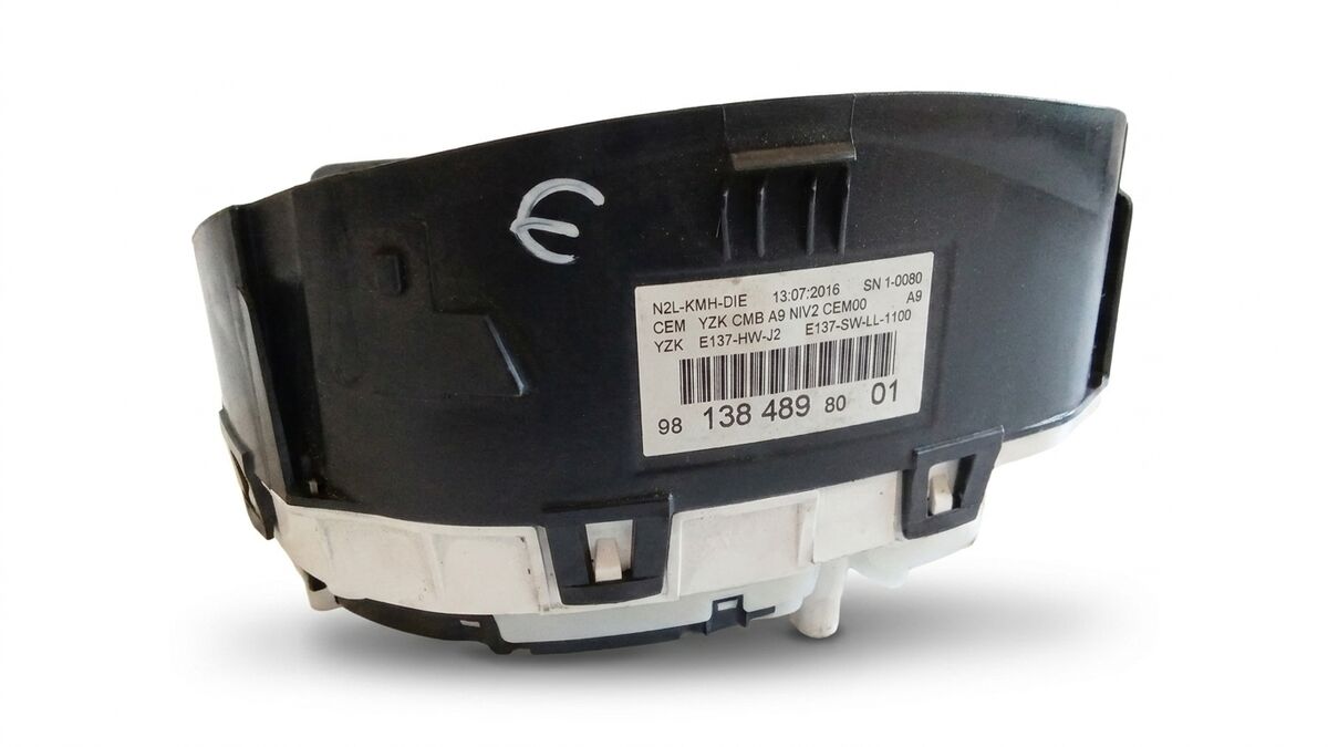 QUADRO STRUMENTI PEUGEOT 208 2016 1.6 HDI 981384898001 — foto 3