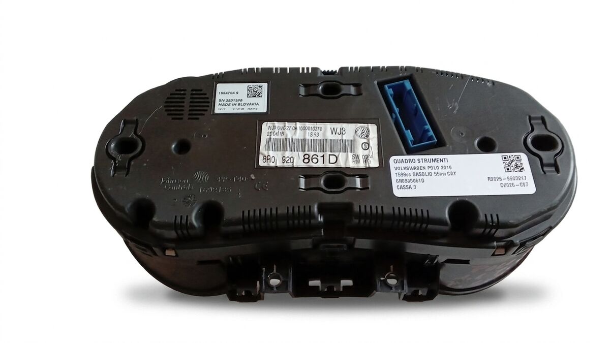 QUADRO STRUMENTI VOLKSWAGEN POLO 2010 1.6 TDI 6R0920861D — foto 2
