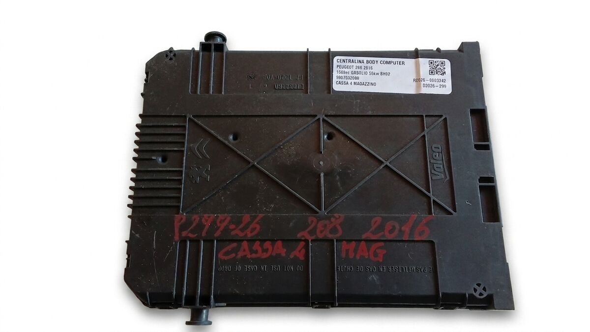 CENTRALINA BODY PEUGEOT 208 2016 1.6 HDI INTERNO AUTO 9807532080 — foto 2