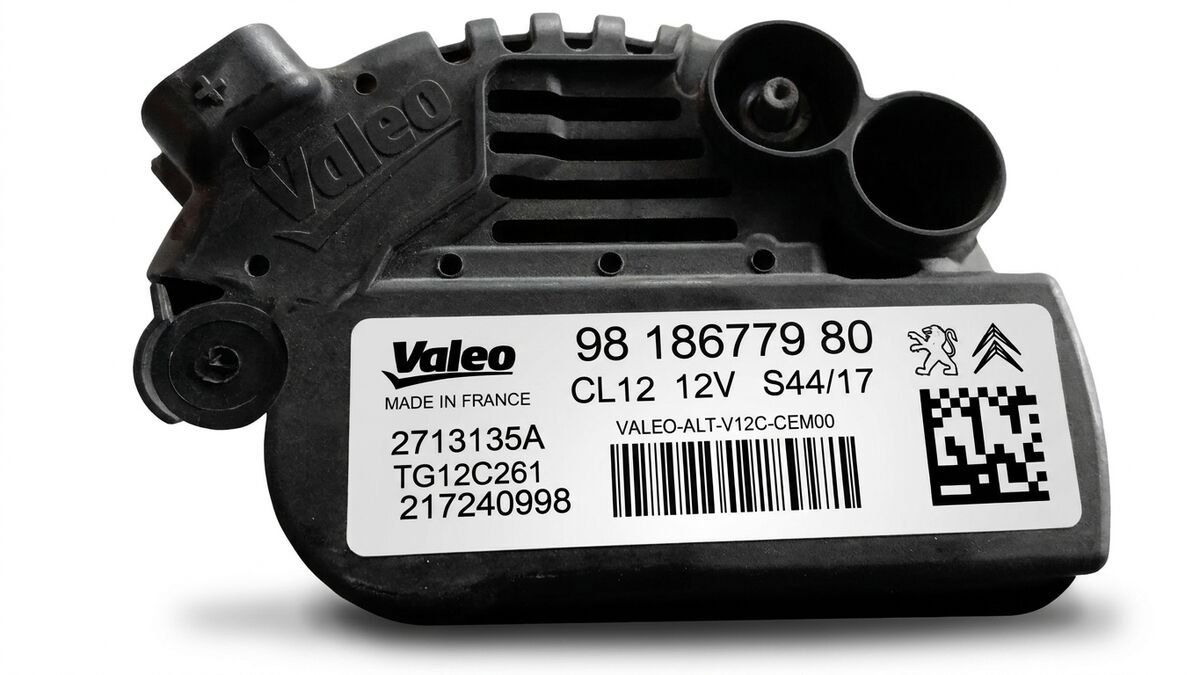 ALTERNATORE CITROEN C4 CACTUS 2018 1.2 BENZ. 9818677980 — foto 5