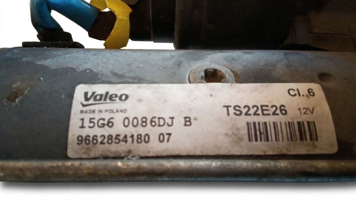 MOTORINO AVVIAMENTO PEUGEOT 208 2016 1.6 HDI 9662854180 — foto 5