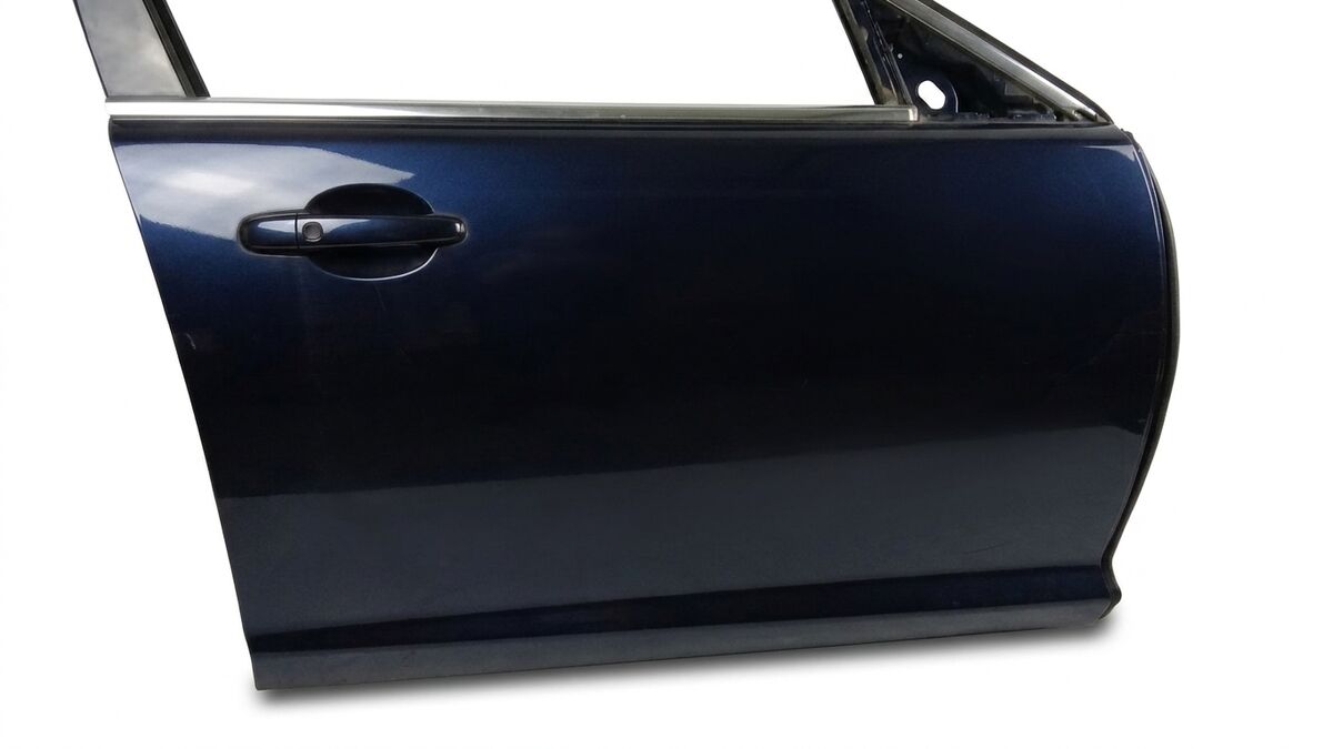 PORTA ANTERIORE DESTRA JAGUAR XF 2008 BLU SCURO — foto 5