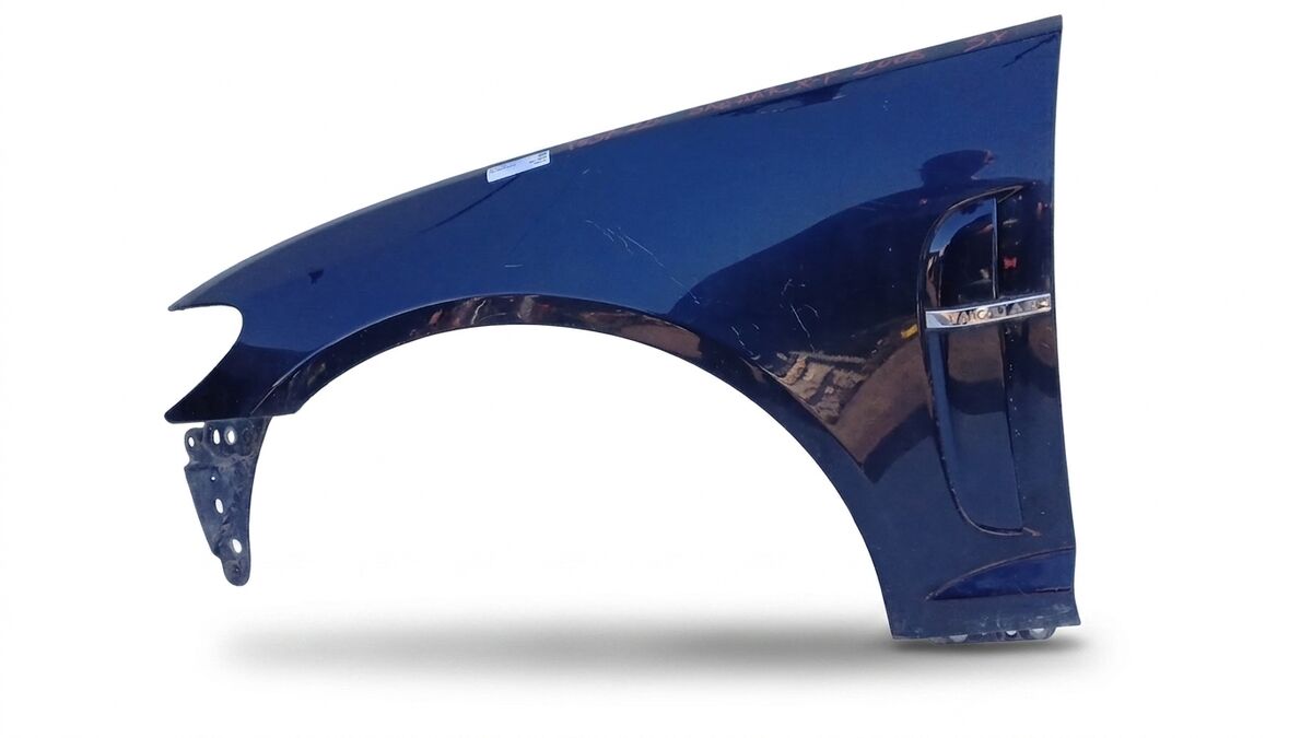 PARAFANGO ANTERIORE SINISTRO JAGUAR XF 2008 BLU SCURO — foto 2