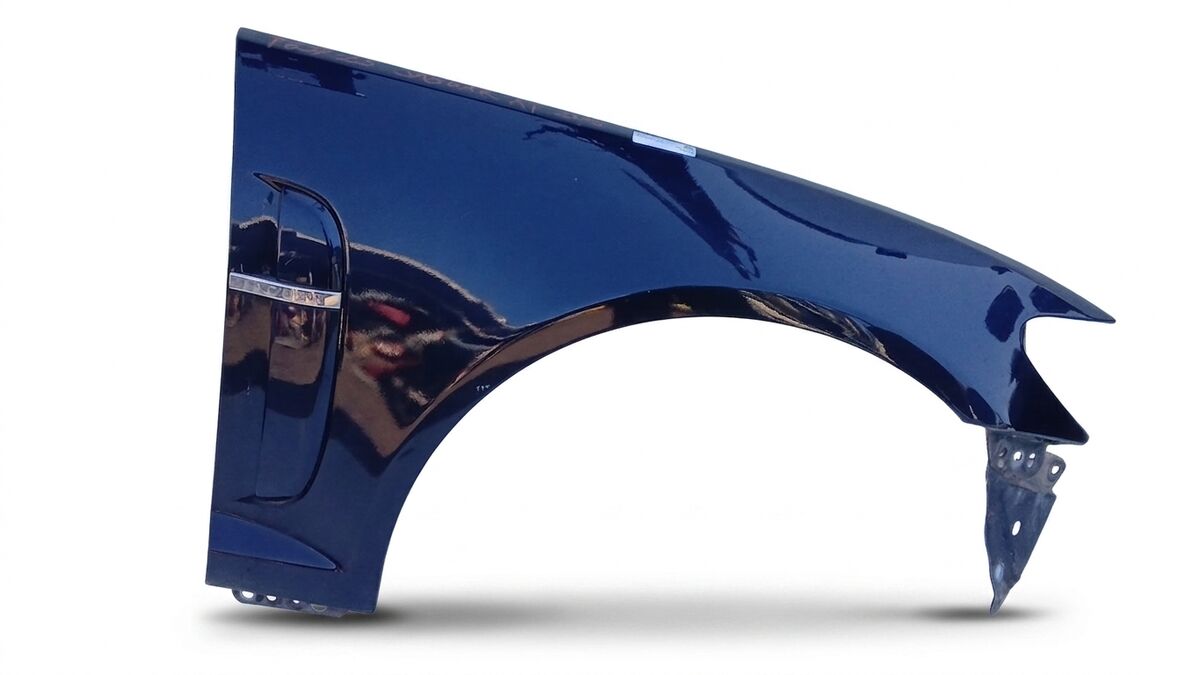 PARAFANGO ANTERIORE DESTRO JAGUAR XF 2008 BLU SCURO — foto 2