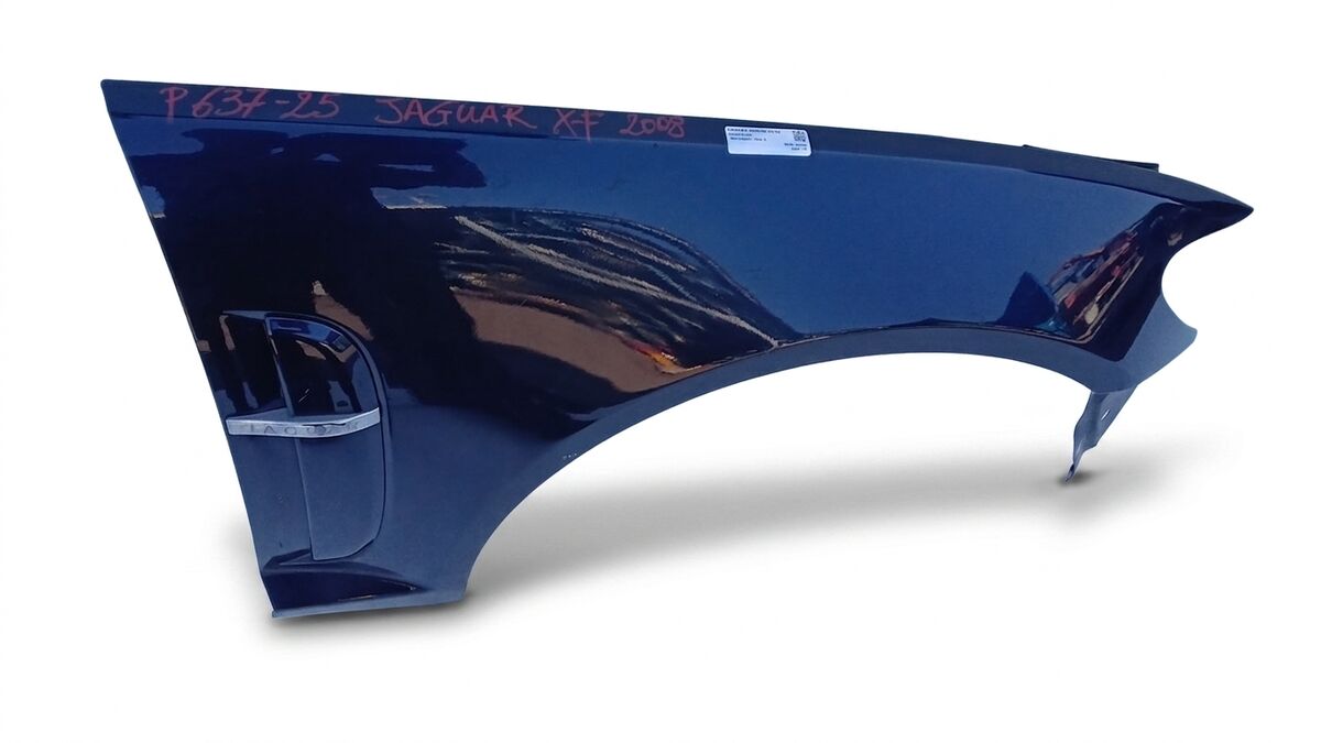 PARAFANGO ANTERIORE DESTRO JAGUAR XF 2008 BLU SCURO — foto 4