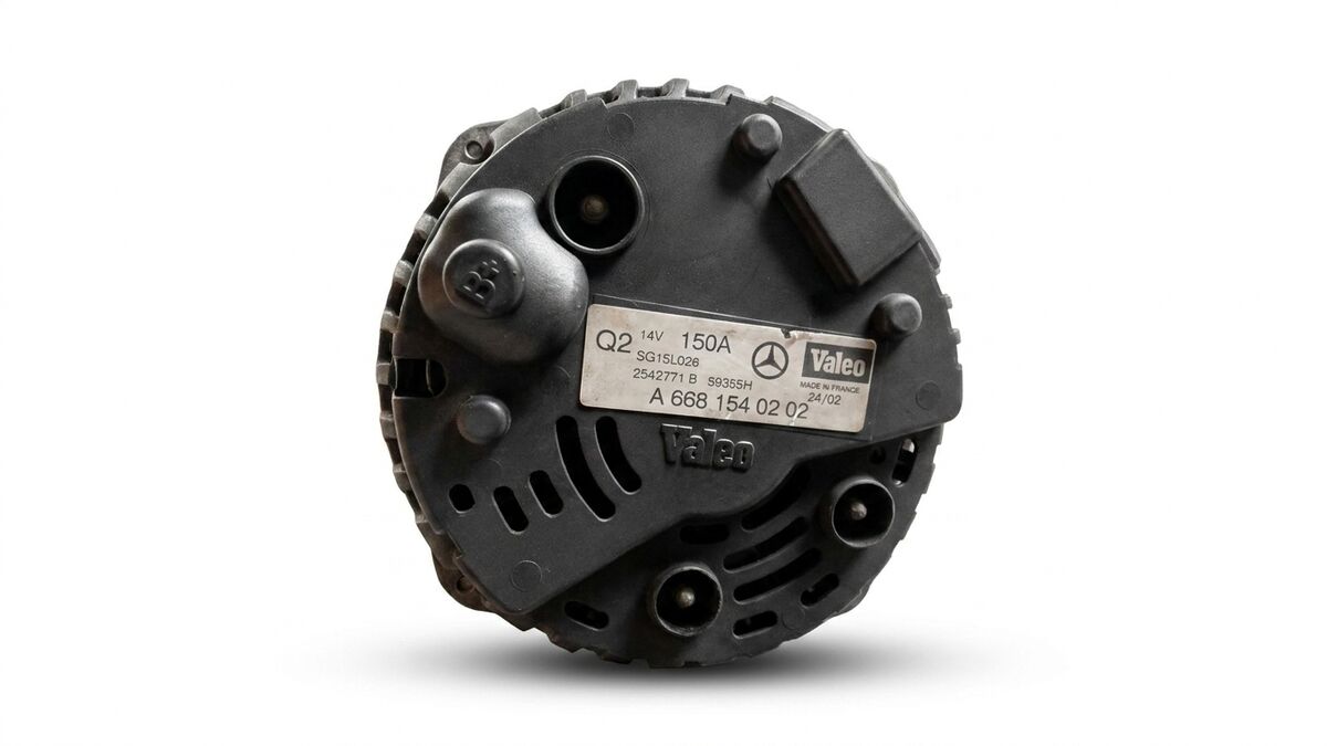 ALTERNATORE MERCEDES CLASSE A 2004 1.7 CDI RAFFREDDAMENTO ACQUA A6681540202 — foto 5