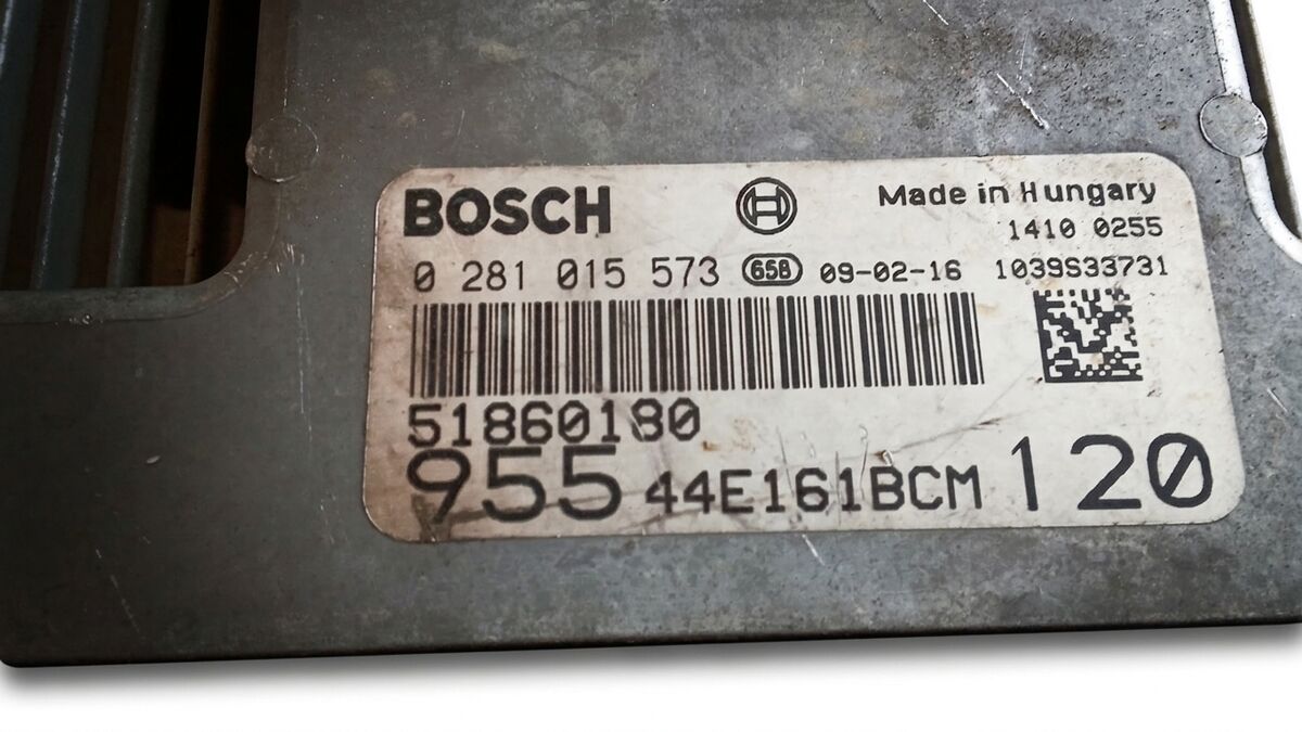 CENTRALINA MOTORE ALFA ROMEO MITO 2009 1.6 MULTIJET 120CV BOSCH 0281015573 — foto 3