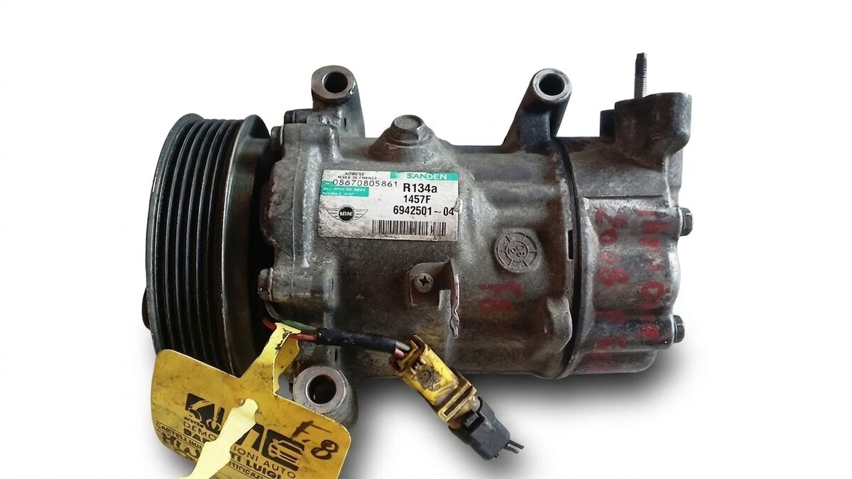 COMPRESSORE A/C MINI ONE 2008 1.4 BENZ. 694250104