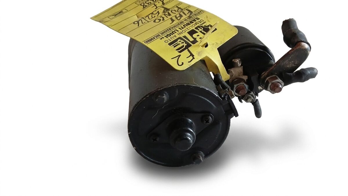 MOTORINO AVVIAMENTO FIAT PUNTO 1998 1.7 T.D. — foto 4