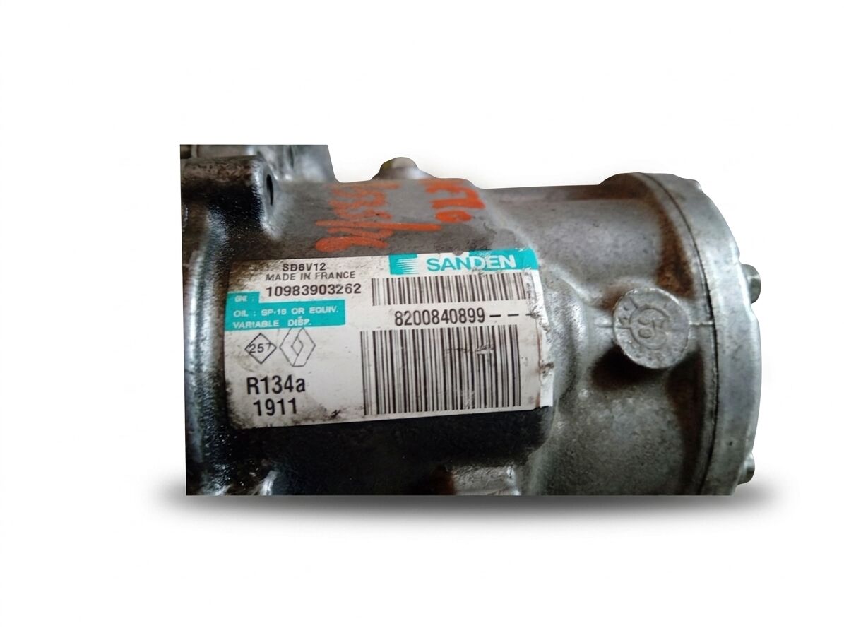 COMPRESSORE A/C DACIA SANDERO 2012 1.2 BENZ. 8200840899 — foto 5