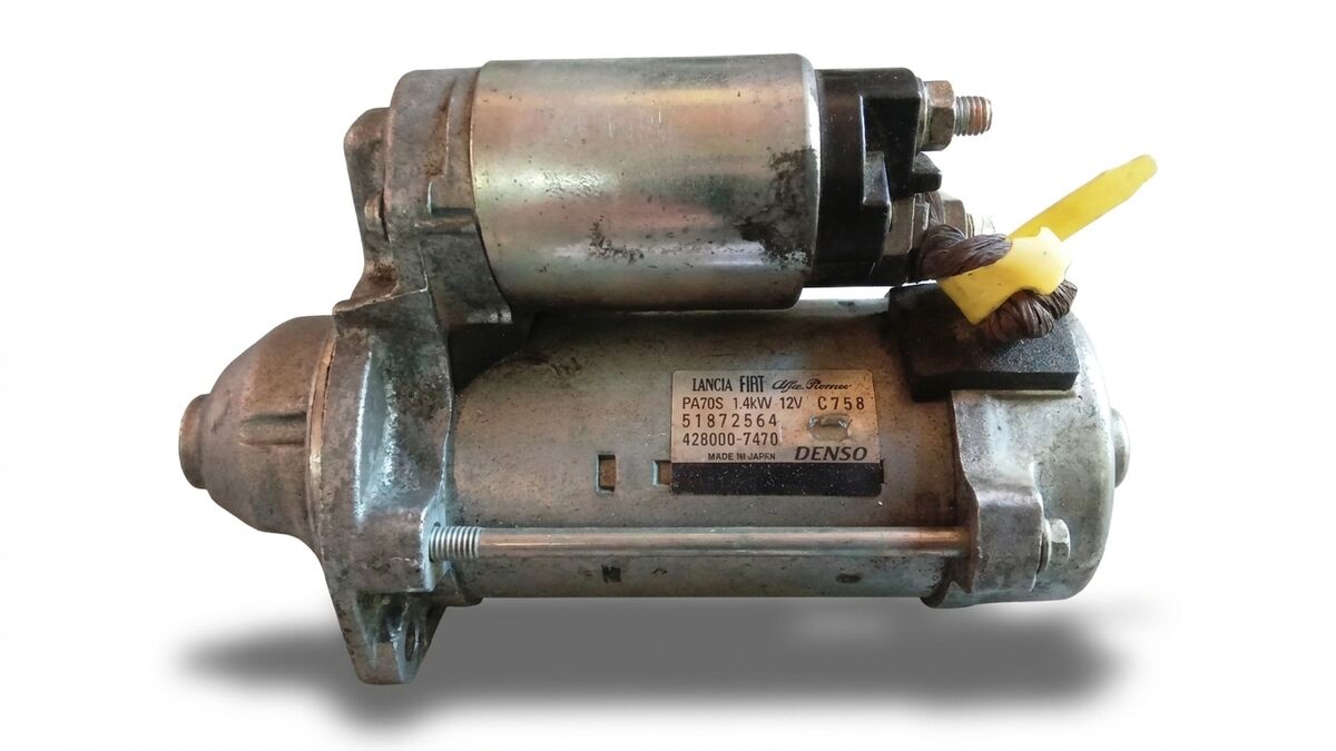 MOTORINO AVVIAMENTO FIAT PANDA 2013 900 TWINAIR T.B. 51872564 — foto 5
