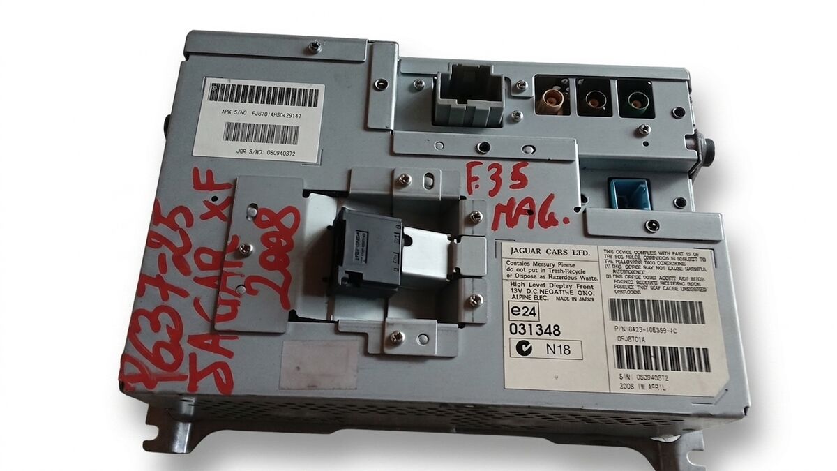 DISPLAY MULTIFUNZIONE JAGUAR XF 2008 8X2310E889AC — foto 2