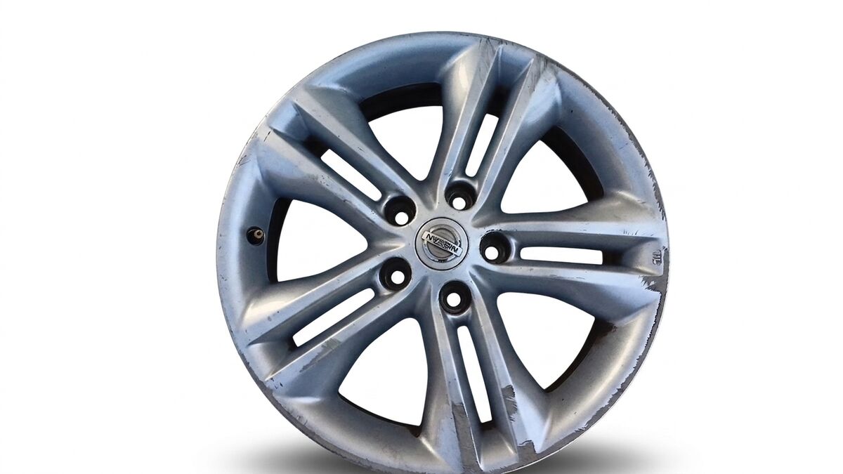 4 CERCHI 17 NISSAN QASHQAI 2010 IN LEGA 5 BUCHI — foto 5