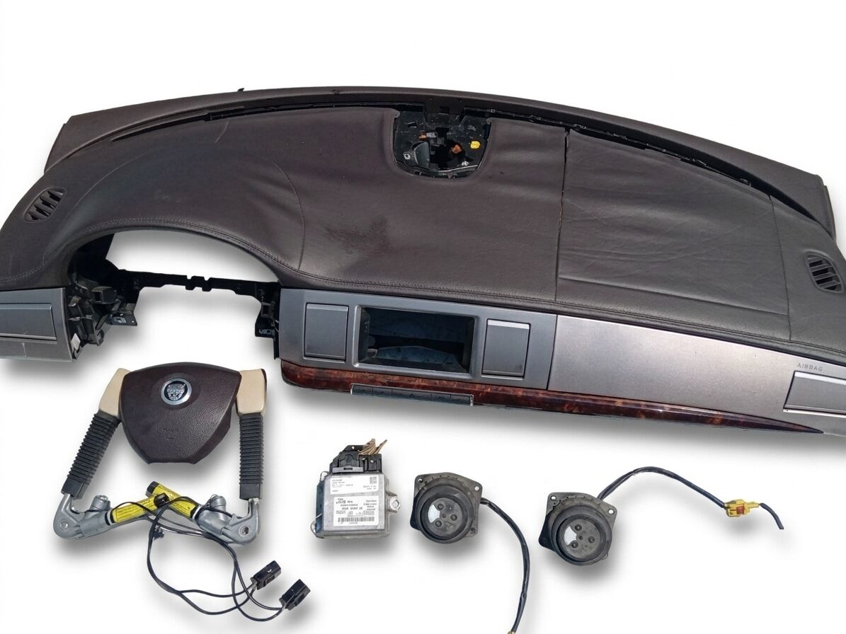 KIT AIRBAG JAGUAR XF 2008 COMPLETO DI CRUSCOTTO — foto 3