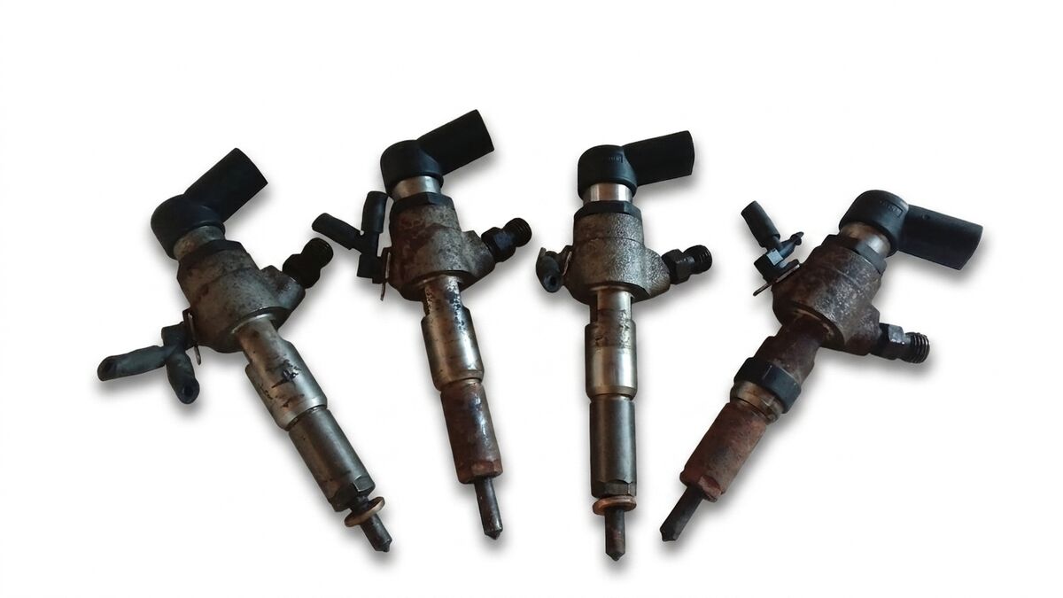 4 INIETTORI FORD FIESTA 2007 1.4 HDI SIEMENS 9663429280