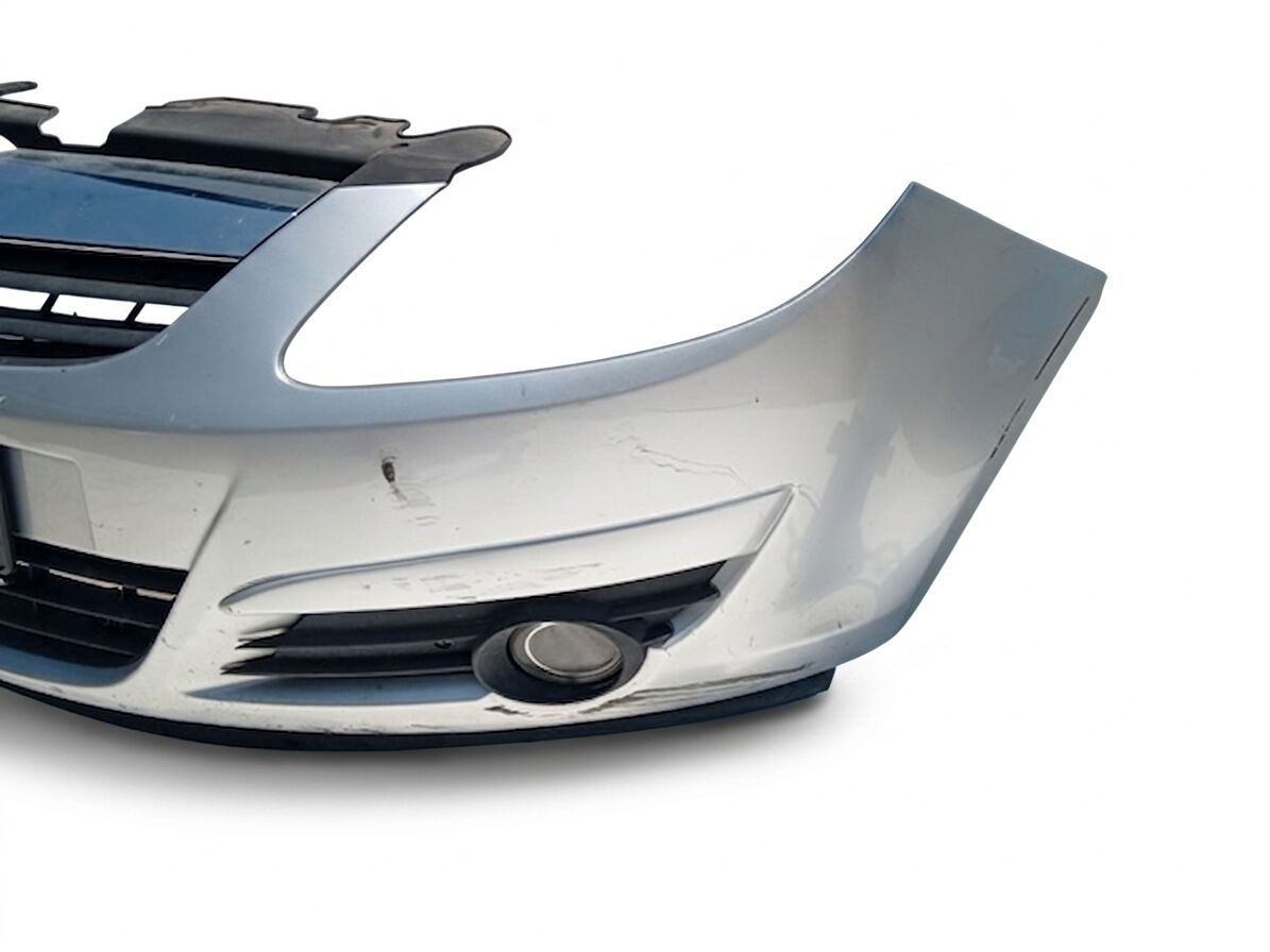 PARAURTI ANTERIORE OPEL CORSA 2007 GRIGIO — foto 3