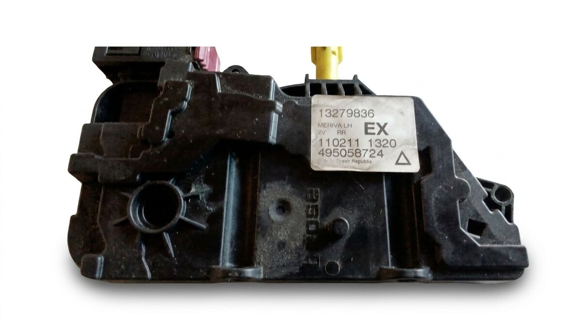 SERRATURA POSTERIORE SINISTRA OPEL MERIVA 2012 9 PIN 13279836 — foto 3