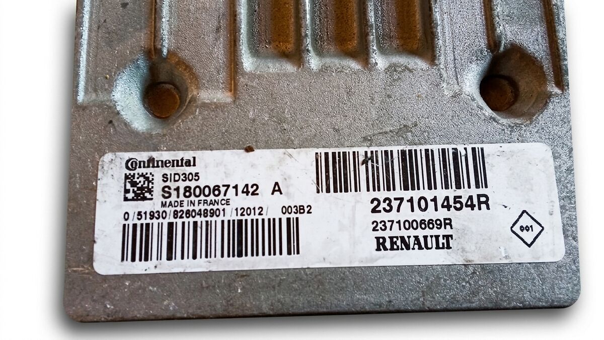 CENTRALINA MOTORE RENAULT MEGANE 2012 1.5 DCI 237101454R - S180067142A — foto 3