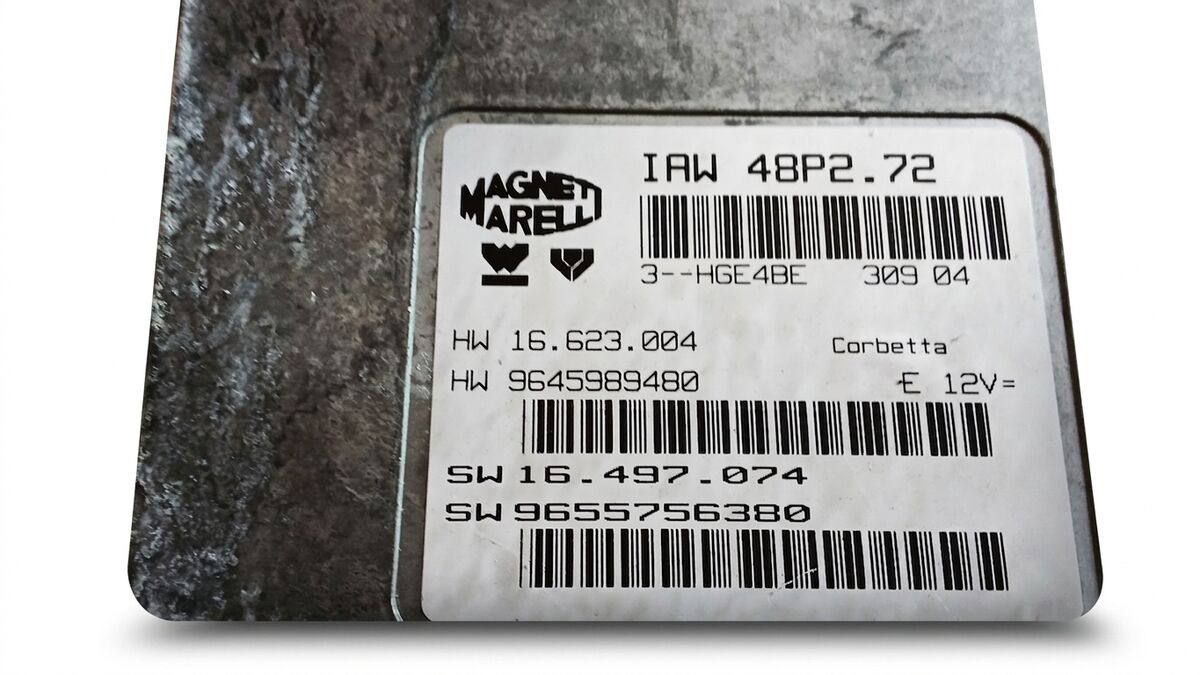 KIT ACCENSIONE CITROEN C3 2005 1.1 BENZ. IAW48P272 - 9645989480 — foto 5