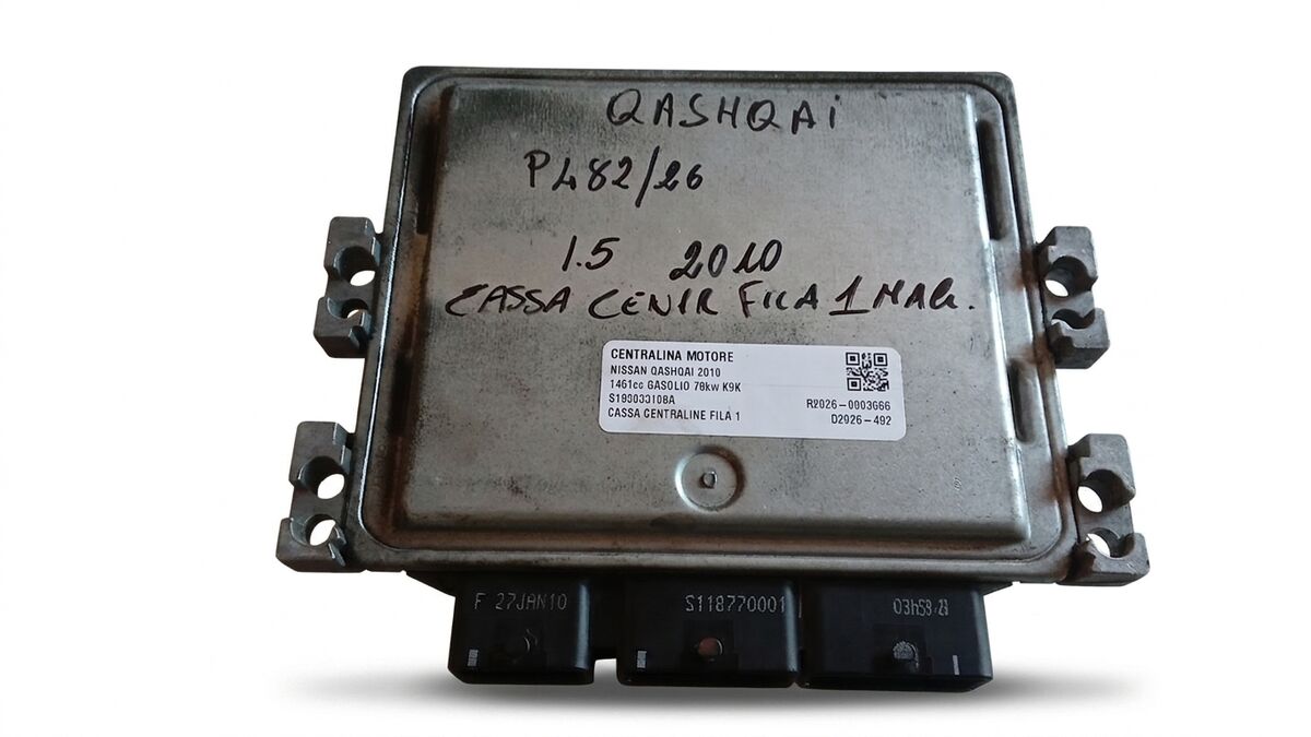 CENTRALINA MOTORE NISSAN QASHQAI 2010 1.5 DCI S180033108A — foto 2