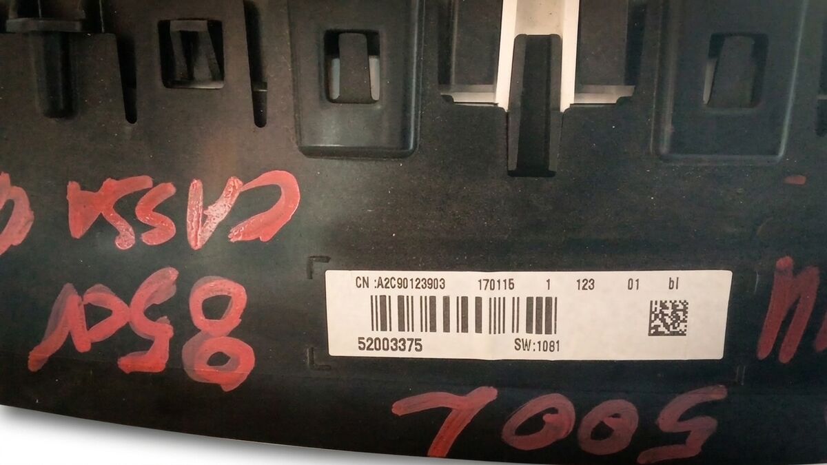 QUADRO STRUMENTI FIAT 500L 2017 1.3 MULTIJET 52003375 — foto 3