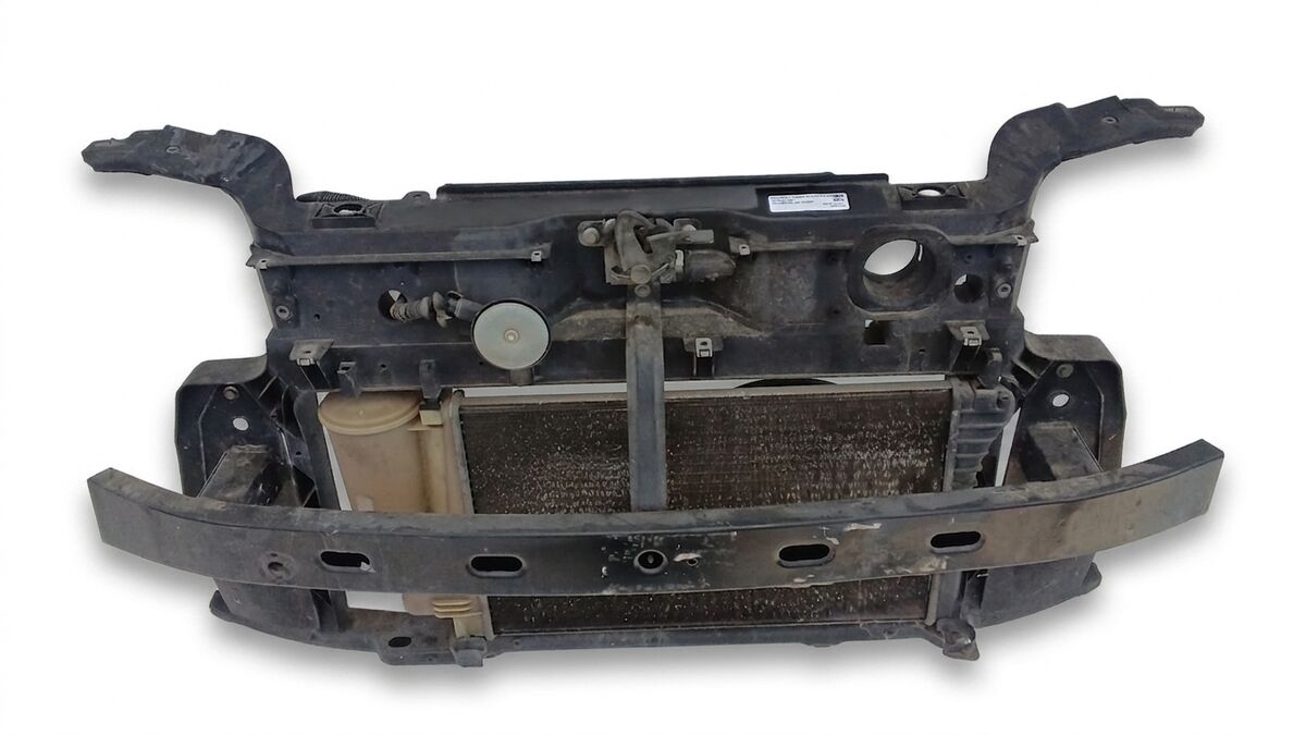 RIVESTIMENTO ANTERIORE INTERNO FIAT PANDA 2006 1.2 BENZ. COMPLETA DI RADIATORI — foto 2