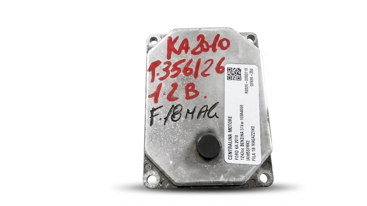 CENTRALINA MOTORE FORD KA 2010 1.2 BENZ. IAW5SF8K2 — foto 2