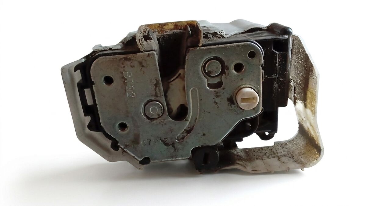 SERRATURA PORTA CARICO LATERALE SINISTRA FIAT DOBLO' 2013 2 PIN 51917350 — foto 2