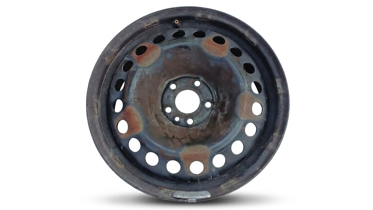 CERCHIO 16 IN FERRO FIAT DOBLO' 2021 5 BUCHI