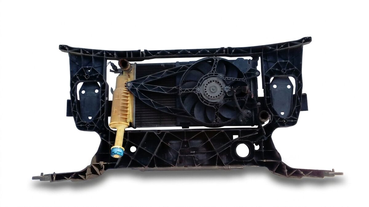 RIVESTIMENTO ANTERIORE INTERNO FIAT PANDA 2008 1.2 BENZ/MET COMPLETA DI RADIATORI — foto 3