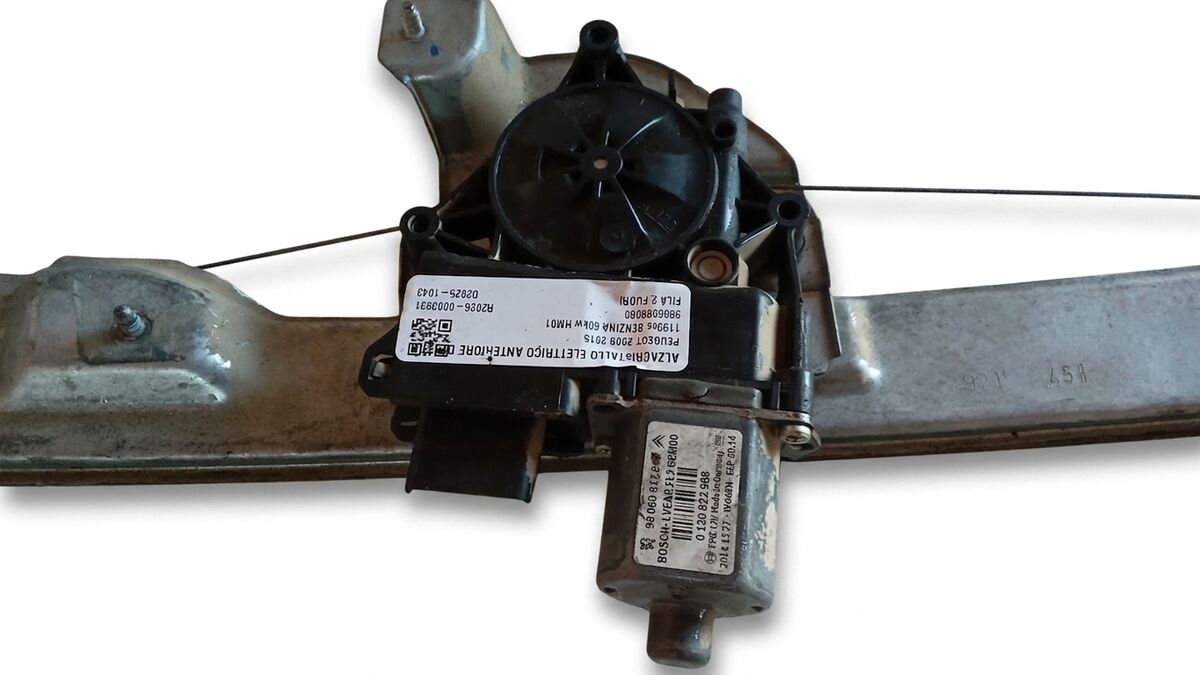 ALZACRISTALLO ANTERIORE DESTRO PEUGEOT 2008 2015 6 PIN 9806088080 — foto 2