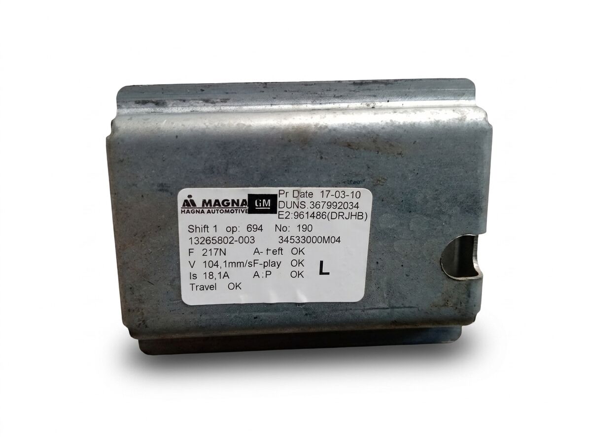 ALZACRISTALLO ELETTRICO POSTERIORE SINISTRO OPEL MERIVA B 2015 7 PIN 13265802 — foto 3
