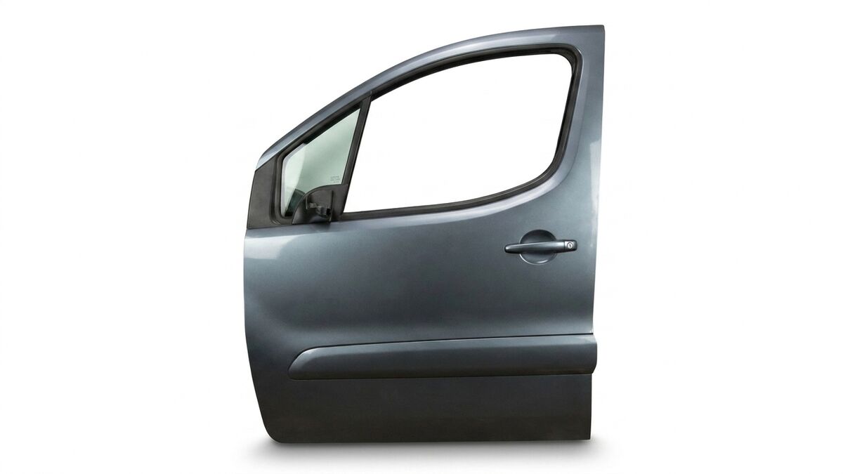 PORTA ANTERIORE SINISTRA PEUGEOT PARTNER 2010 GRIGIO SCURO — foto 2